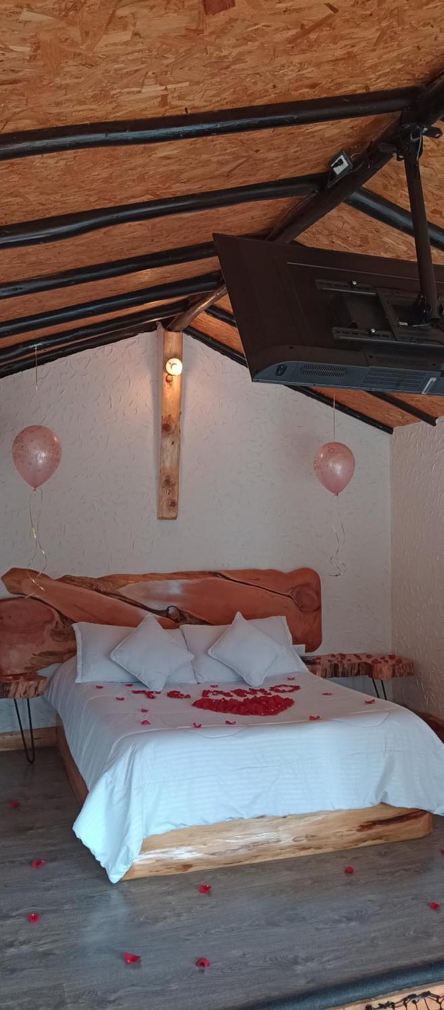 Cabana En La Calera El Pinar Ngoại thất bức ảnh